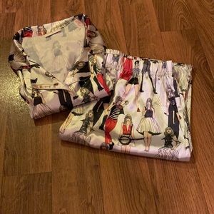 NWOT Taylor Swift Red Era Pajama Set